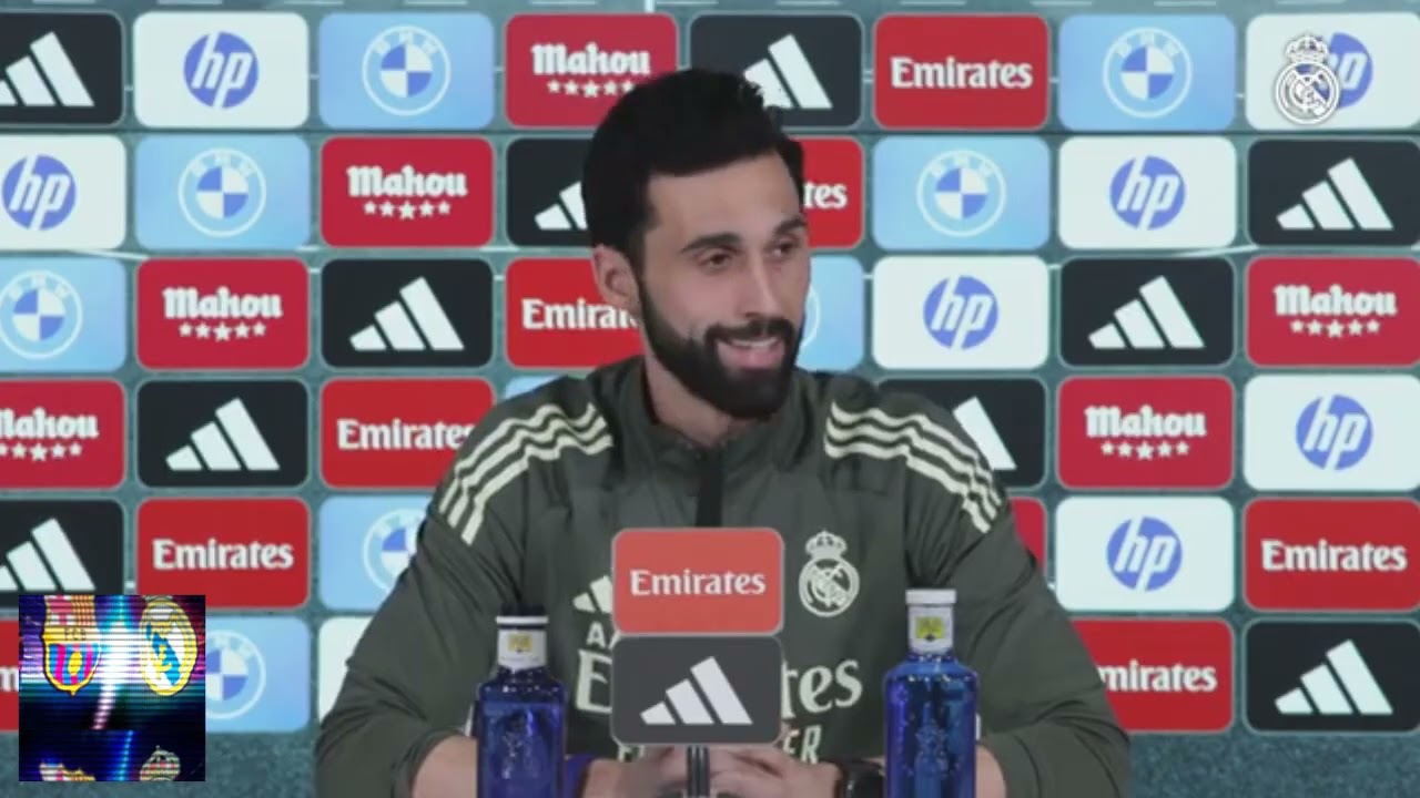 RUEDA DE PRENSA de ÁLVARO ARBELOA PREVIA al Partido contra el OSASUNA