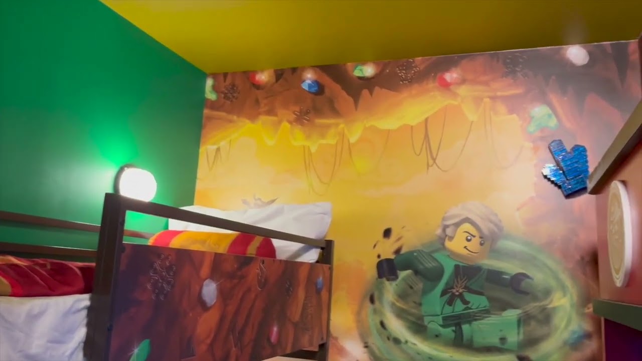 Legoland New York Resort | Ninjago Themed Room Tour