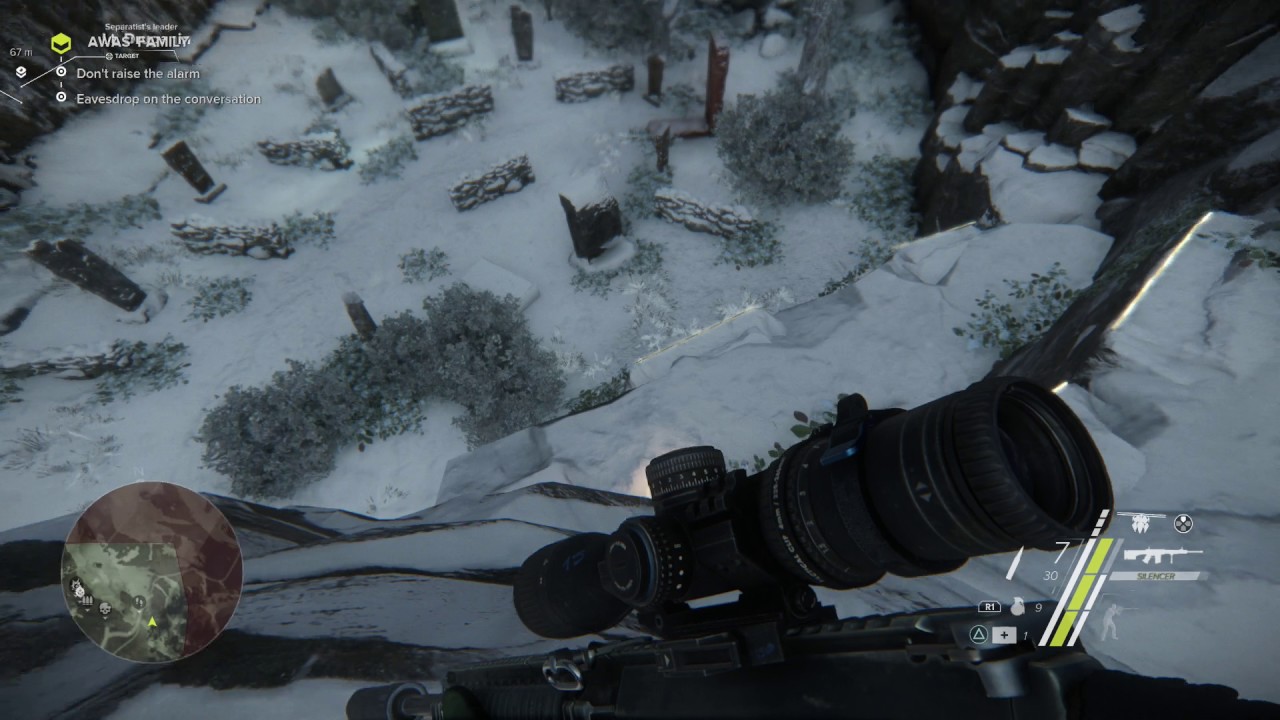 Sniper Ghost Warrior 3 Awas' Family Mission - L.Boris Druganin Boss Wanted Kill