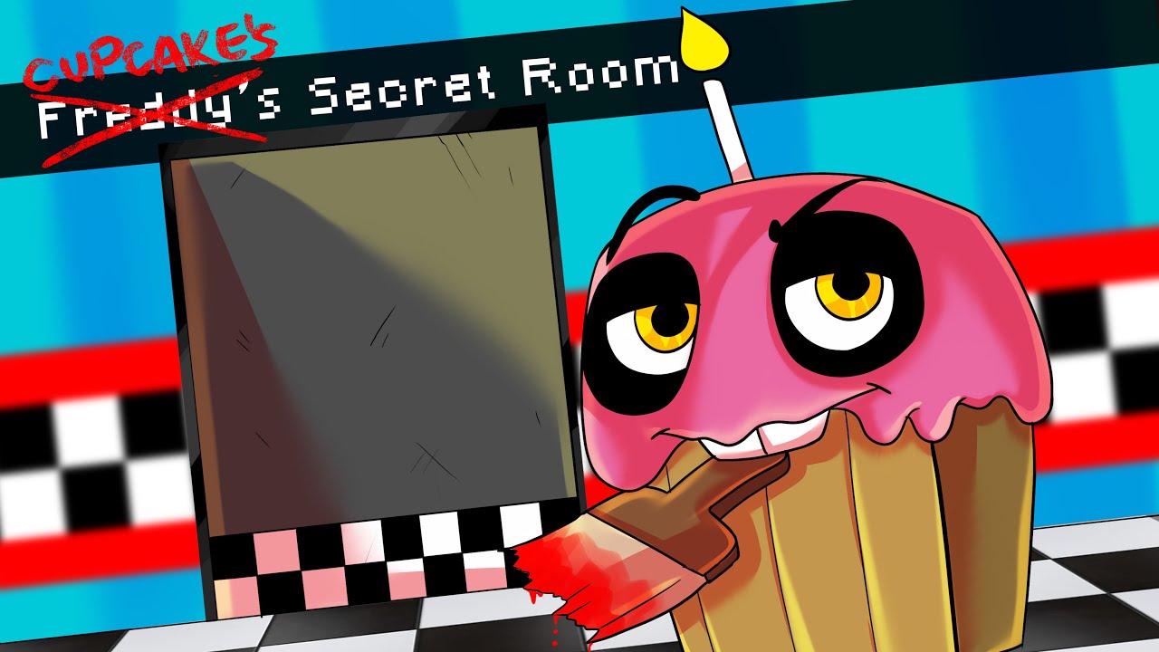 Cupcake TAKES Over Freddys SECRET ROOM BASE!