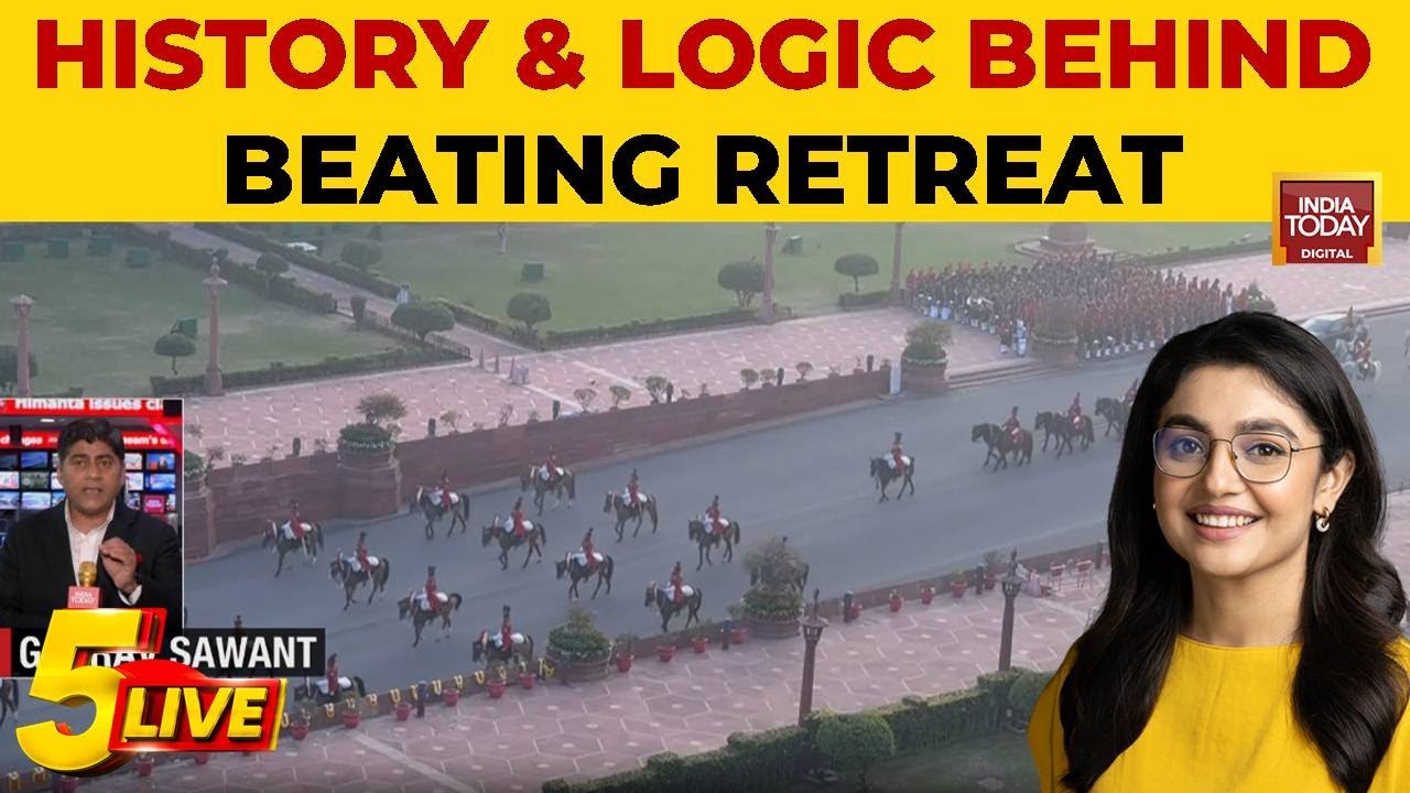 Gaurav Sawant Explains History Of Beating Retreat As President Droupadi Murmu Arrives At Vijay Chowk