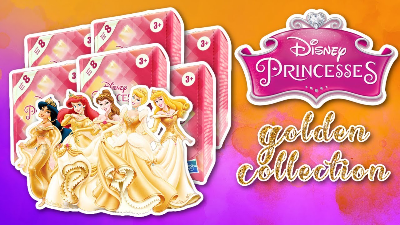 Disney Princess Series 8 Golden Collection Blind Box Opening 👑💛⚜️