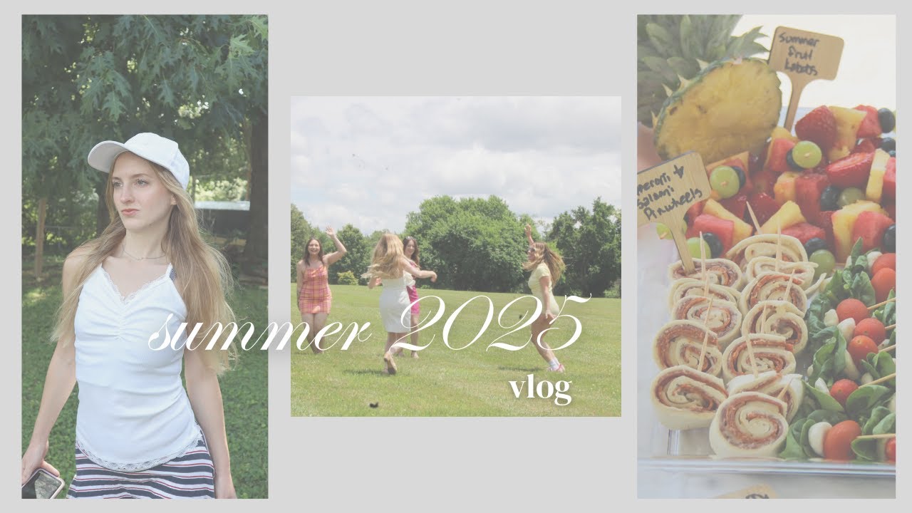 summer 2025 vlog - finishing up the patio, getting new furniture, bridal era festivities