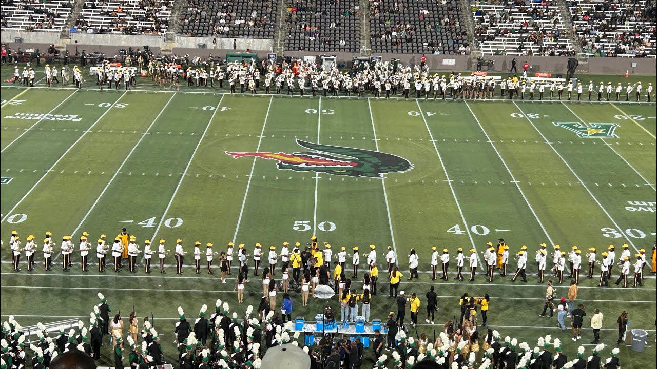 Alabama State University Marching Band 2025 Halftime Show At UAB 
