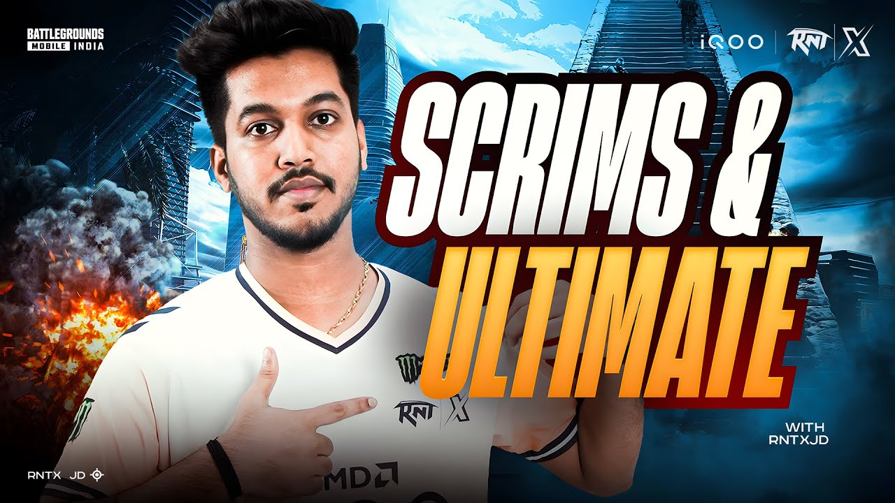 SCRIMS WITH TEAM | iQOORNTXJD #IQOORNTX #IQOO #IQOO15R