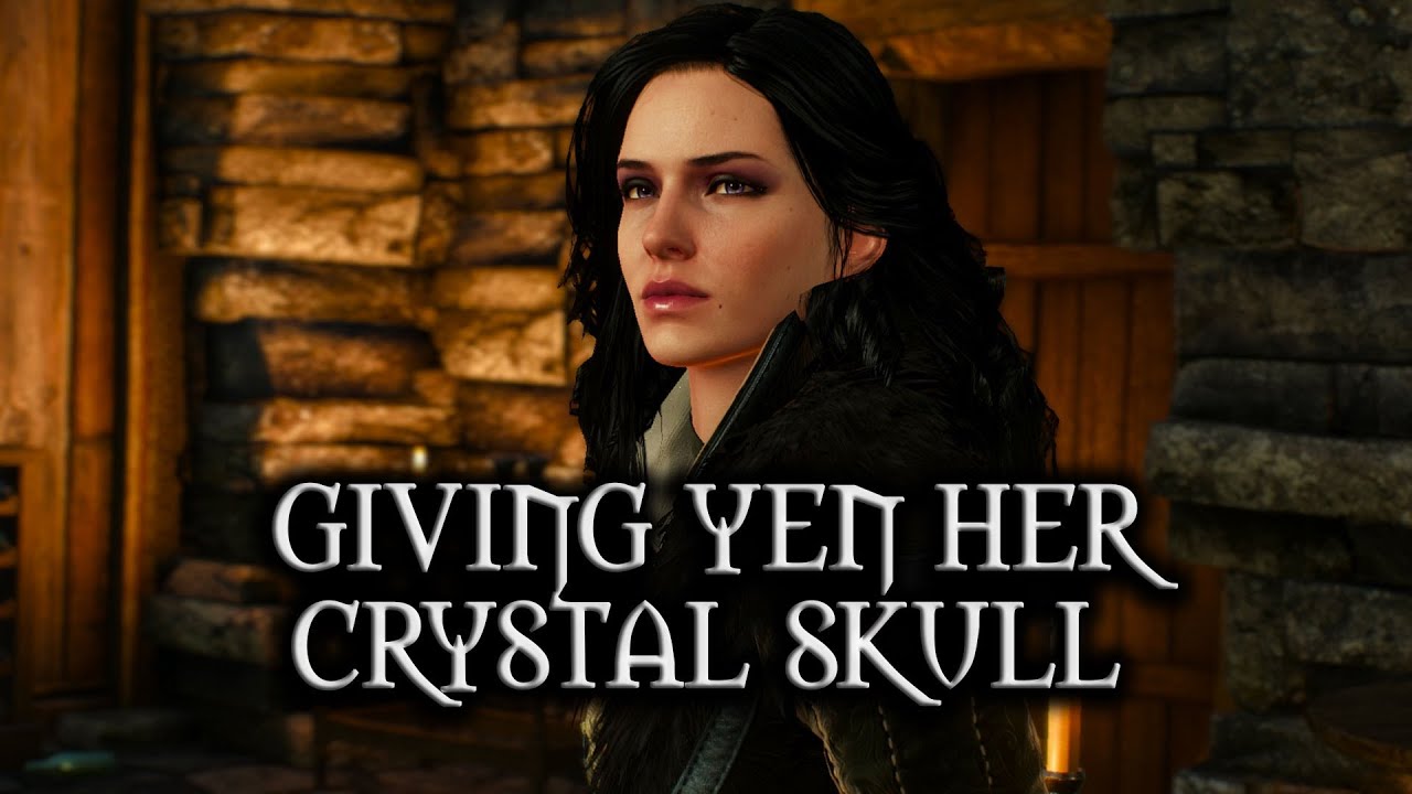 The Witcher 3: Wild Hunt - Giving Yen her Crystal Raven Skull