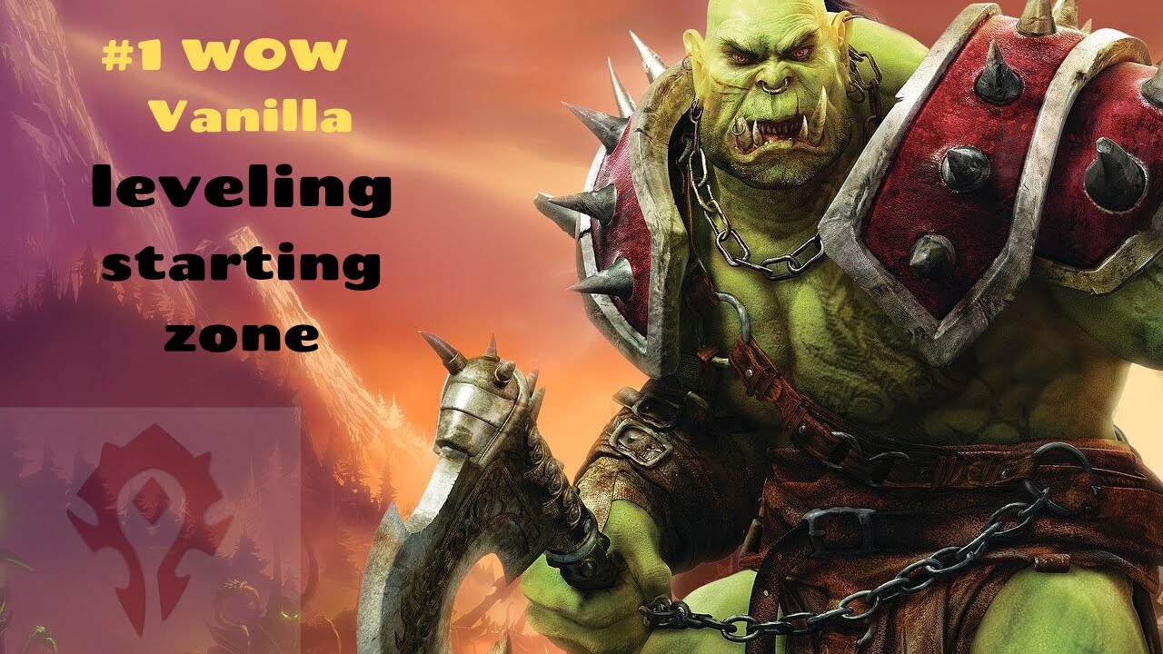 orc warrior leveling  starting zone world of warcraft Gameplay Walkthrough no commentary part 1