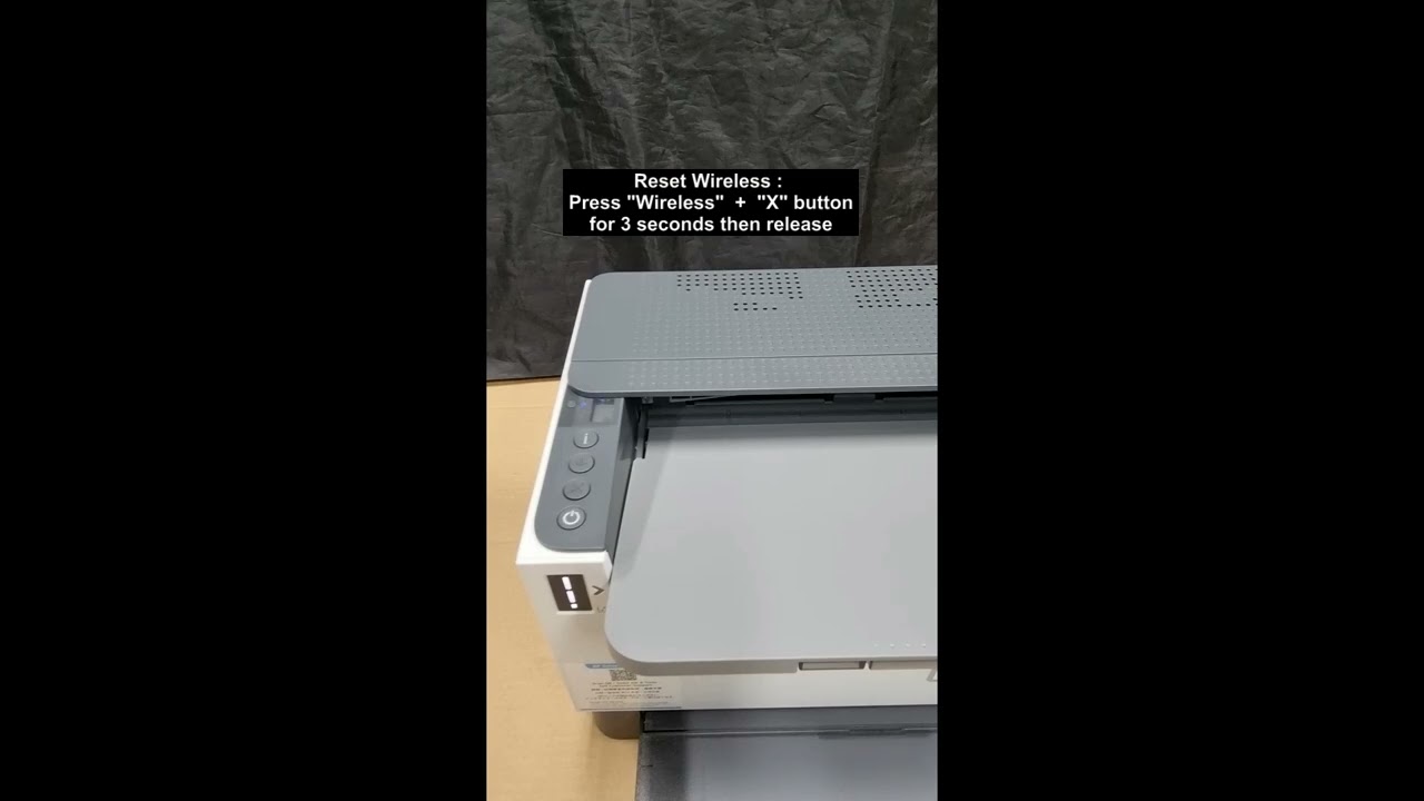 HP LaserJet Tank 2502dw Printer : How to Reset Wireless back to defaults