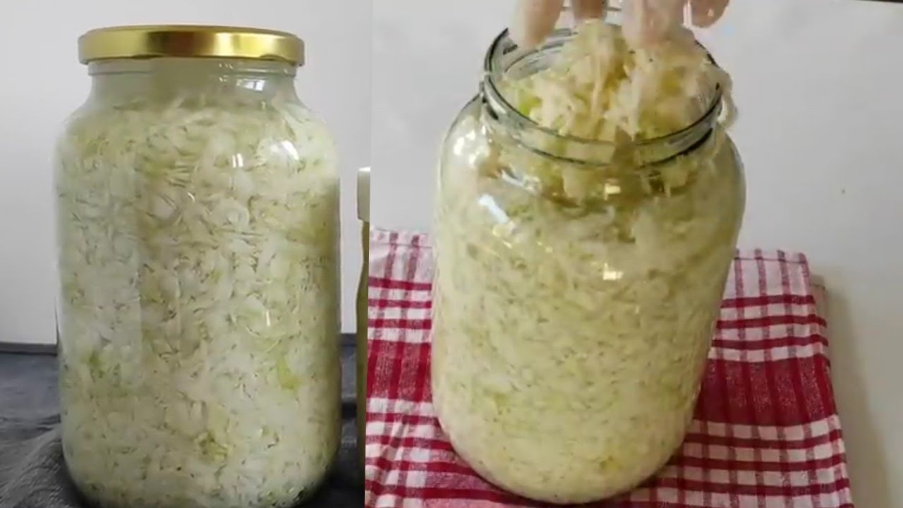 Kiseli kupus ribanac, zimnica bez konzervansa. Ribani kupus, stari recept! #422