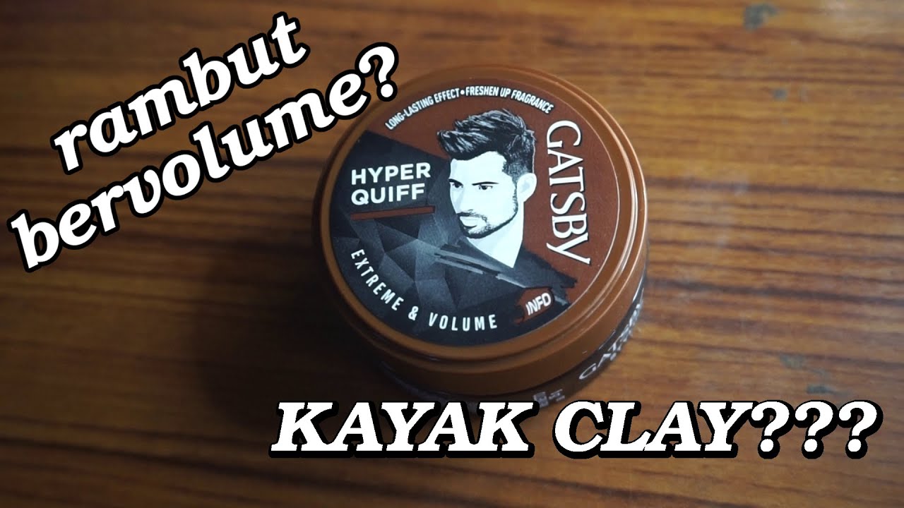 [REVIEW] Gatsby Wax Hyper Quiff Extreme & Volume