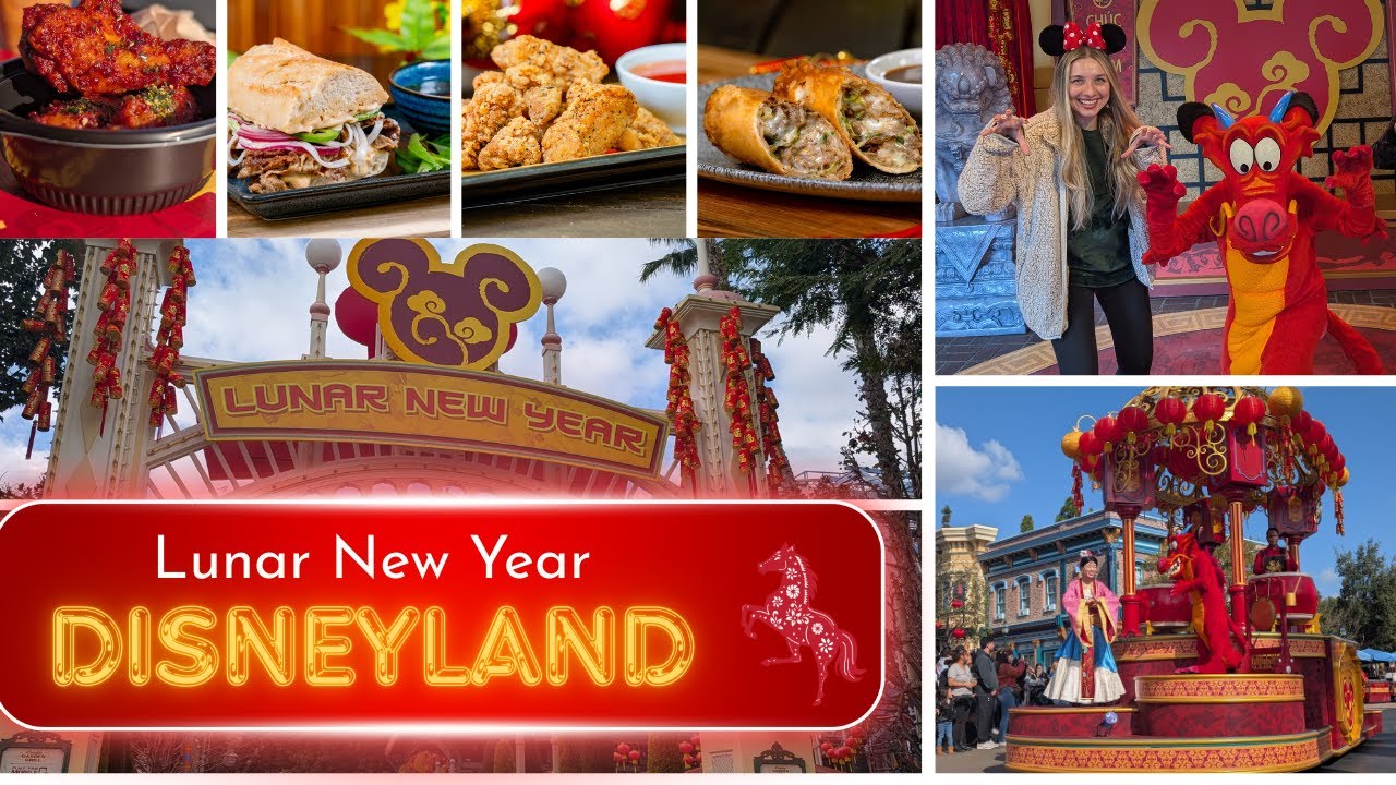 Lunar New Year 2026|Disney California Adventure|Sip & Savor|Food Recommendations|Vlog