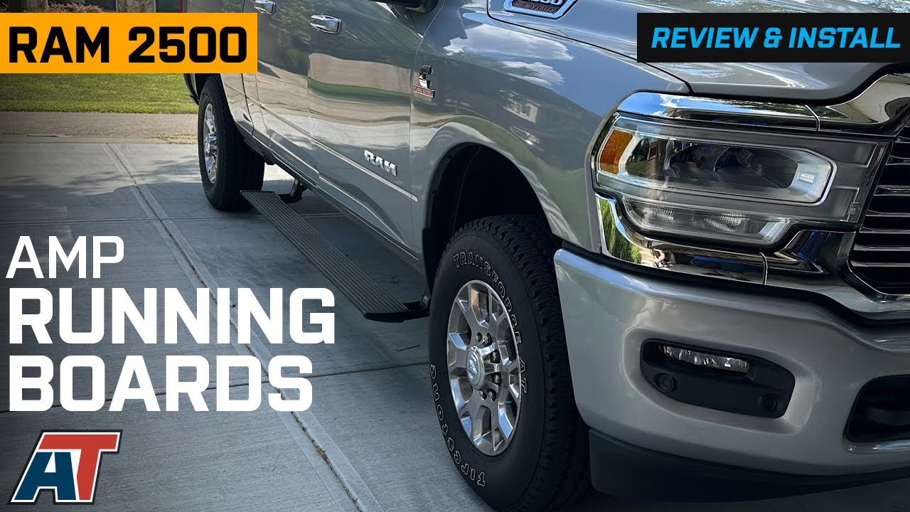 2018-2024 6.7L RAM 2500 Amp Research PowerStep Running Boards Review & Install
