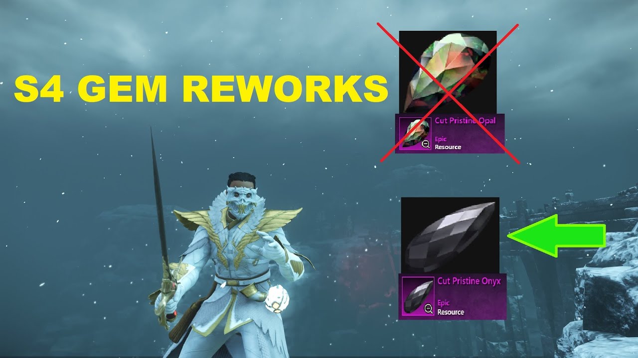 🩸Best Gem for BLOOD RAPIER in New World Season 4 (& Current Build)