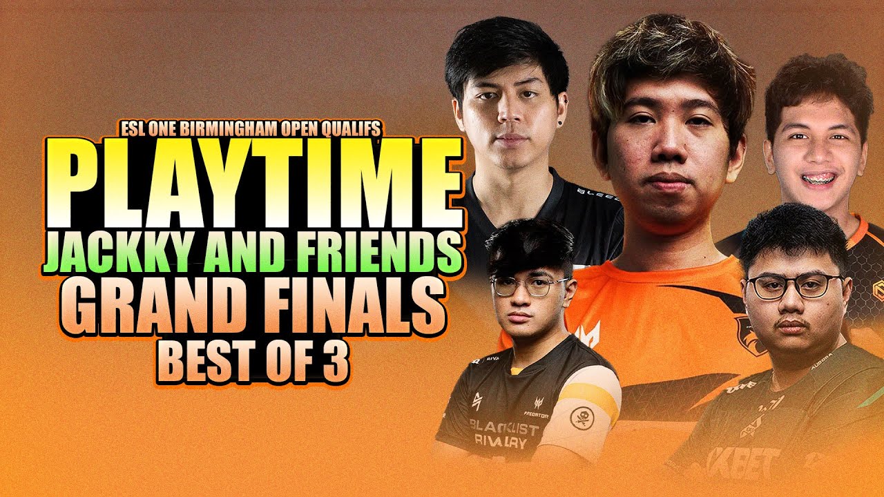 PLAYTIME VS JACKKY AND FRIENDS - WATCH PARTY WITH KUKUYS - ESL ONE BIRMINGHAM SEA Open Qualifs 1
