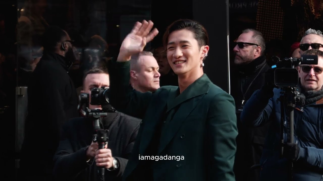 岩本照 Hikaru Iwamoto [Snow man] at Dolce Gabbana FW25 fashion show in MIlan. #dgfw25  #hikaruiwamoto