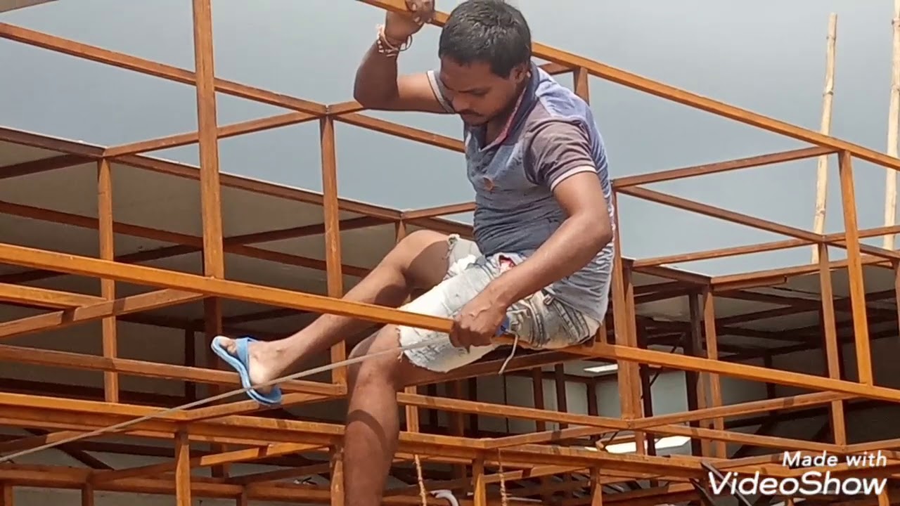 Ms के फ्रेम पर ACP sheet लगाने का सही तरीका