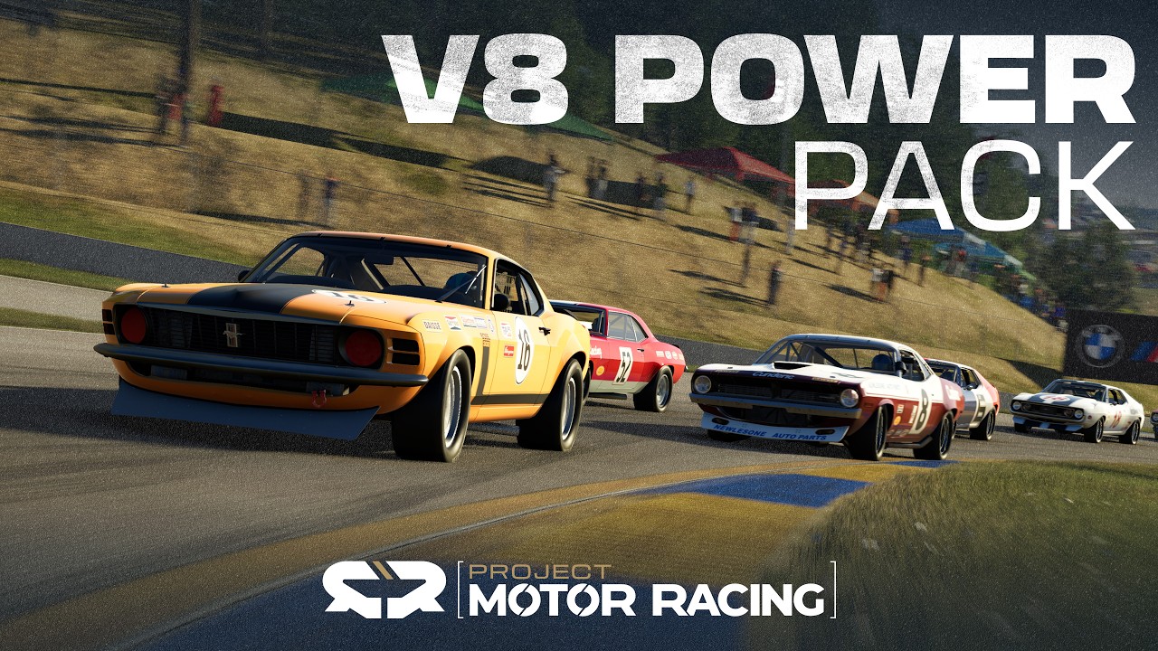 Project Motor Racing | Анонс набора V8 Power Pack на gamescom