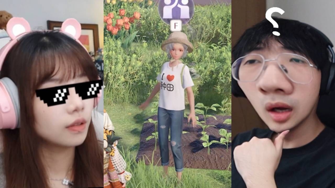 周周和庄庄GAMER  Best Couple Gaming：《我爱种地》#vocal  Mobile Games Computer Games#games #funny