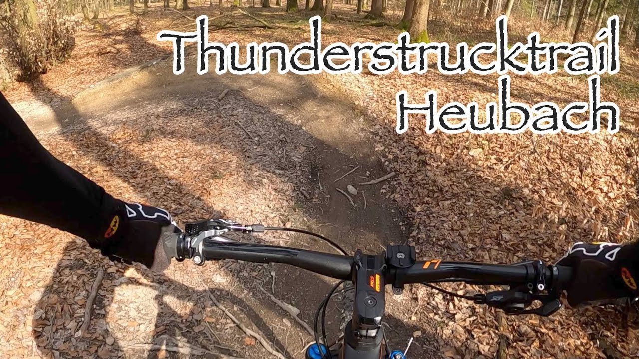 Extrem coole Bikeaction auf dem Thunderstruck Trail in Heubach: Offizielle Strecke für Mountainbiker