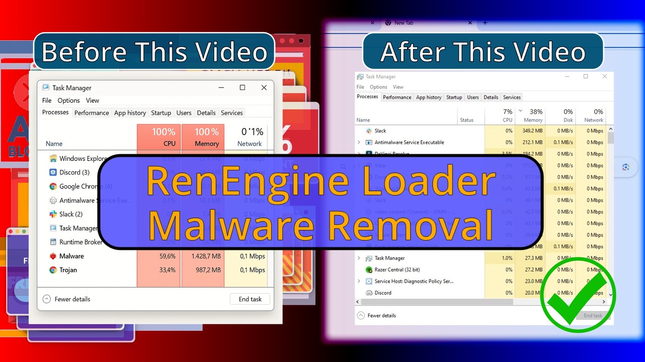 RenEngine Loader Virus Removal - Automatic and Manual Guide