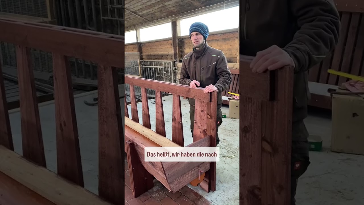 Projekt Futerraufe bauen
