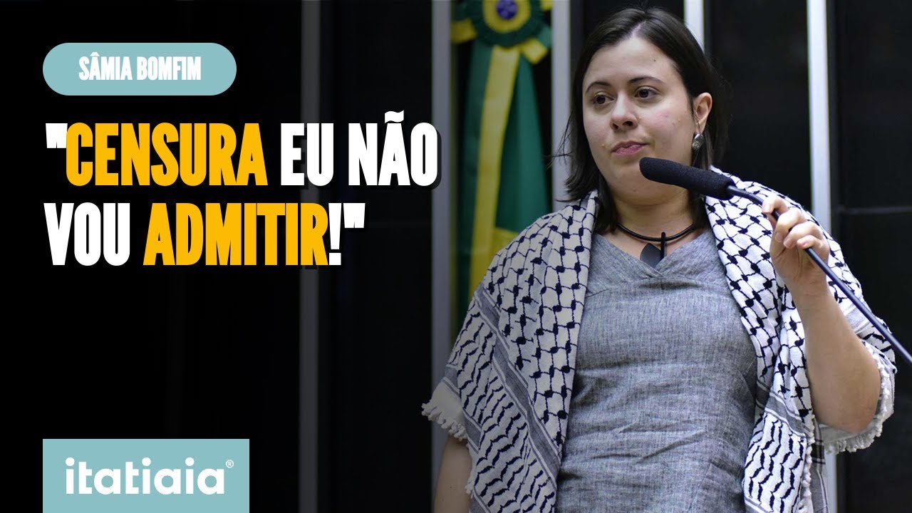 SÂMIA BOMFIM É INTERROMPIDA POR LIRA AO DEFENDER FALA DE LULA SOBRE ISRAEL NA CÂMARA