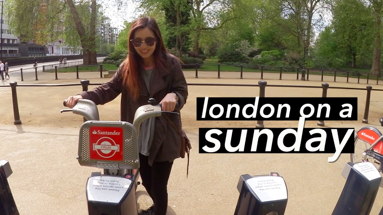 London on a Sunday: Flower Markets, Street Food, & Biking Around 🚲