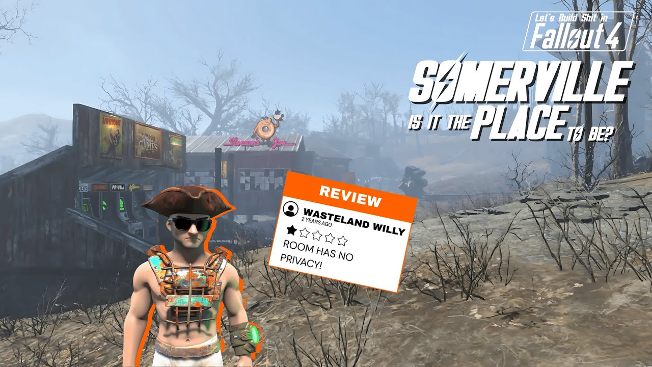 I booked a room in the only hotel in Somerville Place (Fallout 4)
