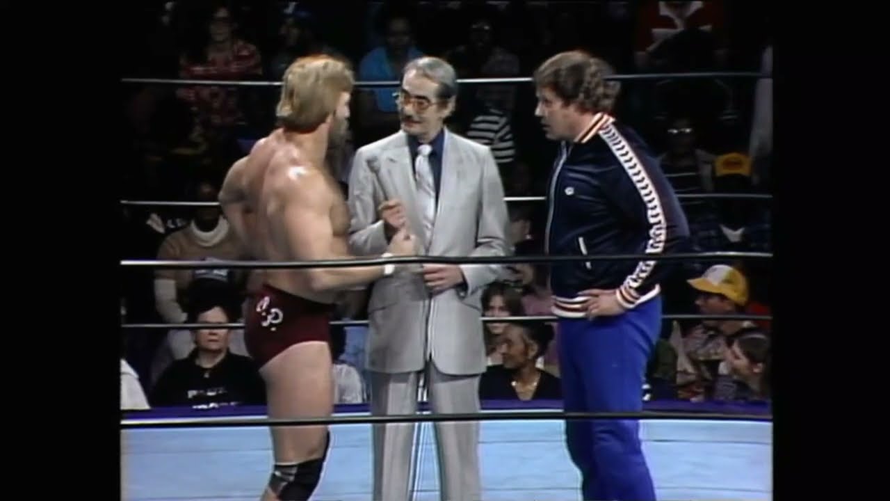 Paul Orndorff Bob Roop discuss who will face Ted DiBiase - 3/3/1982 - MSW