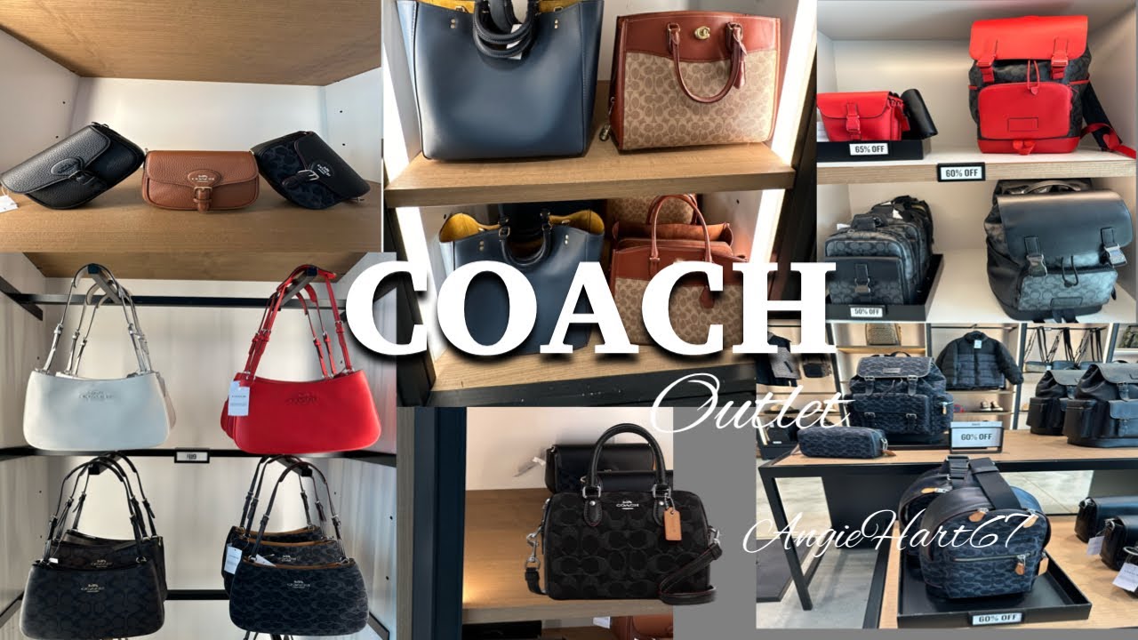 COACH OUTLET 🖤2024 NEW BLACK DENIM COLLECTION ++  BOUTIQUE FINDS !! #shopping