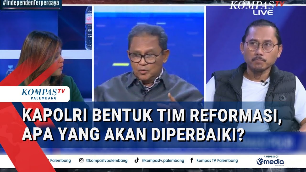 Penasihat Ahli Kapolri & Julius Ibrani Bahas Poin-poin yang Perlu Diperbaiki Polri