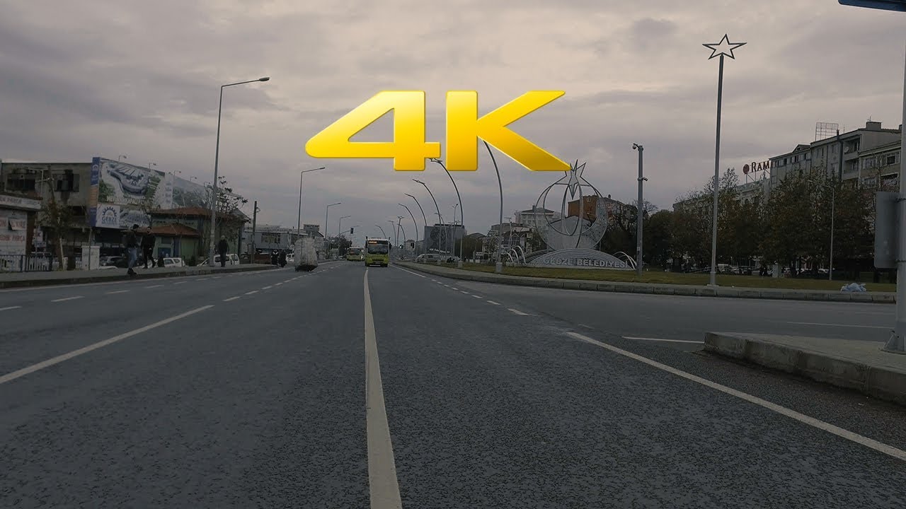 [4K] Walking tour of Gebze during autumn