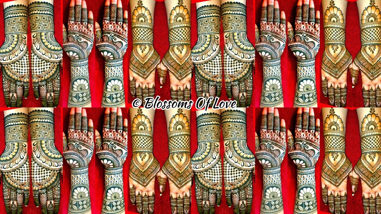 भाई दूज/दीवाली आसान मेहँदी डिज़ाइन |Wedding Mehndi Design|Fullhand Mehendi Design|Top 3 Mehndi Design