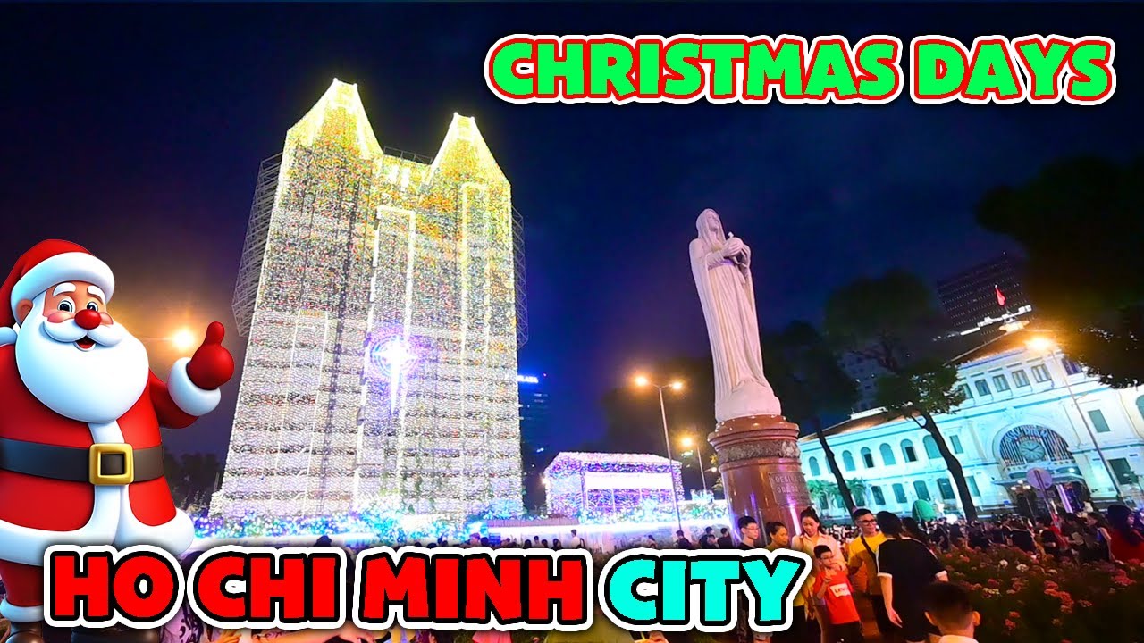 🇻🇳 Christmas In Vietnam's Biggest City!! Ho Chi Minh City