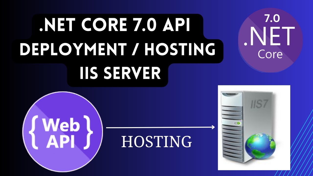 .NET Core 7.o Web API deployment in IIS Server | Hosting angular in IIS Server | Nihira Techiees