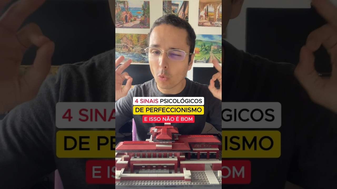 Voc&ecirc; &eacute; PERFECCIONISTA? (4 SINAIS PSICOL&Oacute;GICOS) #perfeccionismo #reflex&atilde;o #psicologia #pazinterior