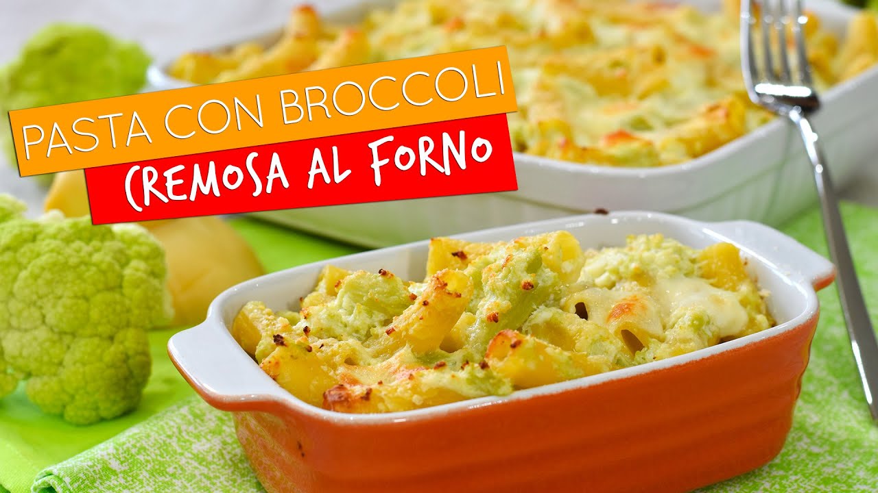 Pasta con broccoli cremosa al forno - Creamy Broccoli Pasta Bake