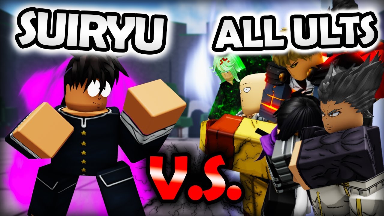 I used the NEW SUIRYU moveset against ALL ULTIMATES... it was CRAZY | The Strongest Battlegrounds