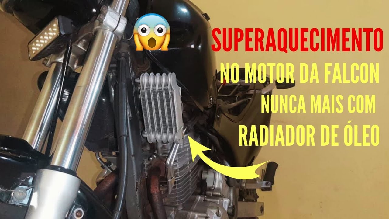 COMO INSTALAR UM RADIADOR DE ÓLEO NA NX FALCON CORRETAMENTE PASSO-PASSO