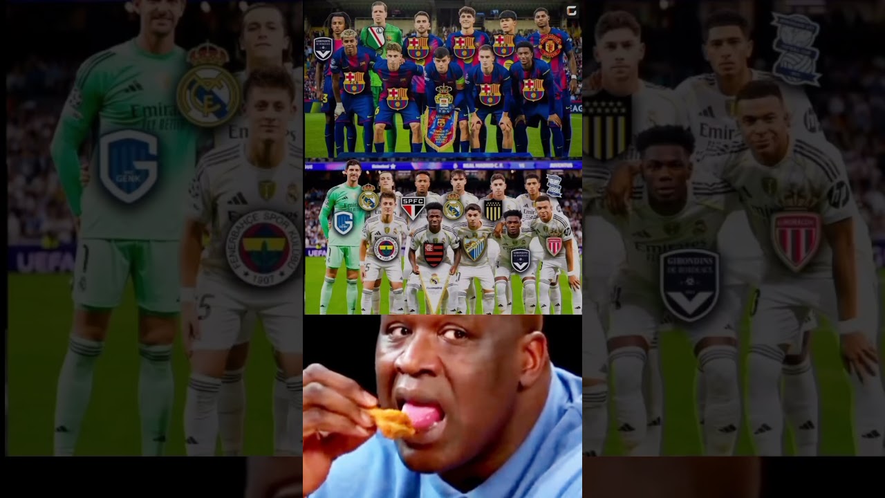 Barcelona line up vs Olympiacos vs Real Madrid line up vs juventus