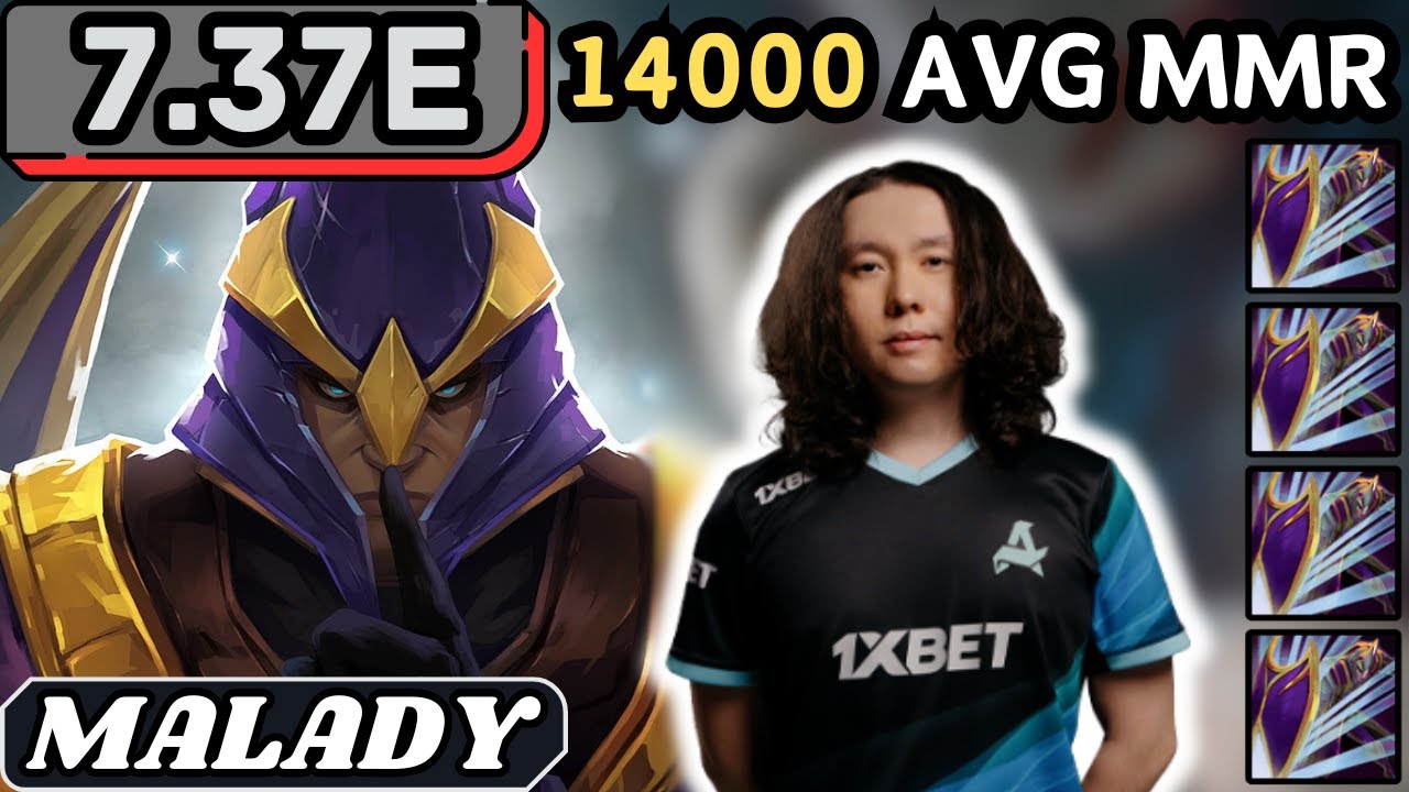 7.37e - Malady SILENCER Hard Support Gameplay 24 ASSISTS - Dota 2 Full Match Gameplay