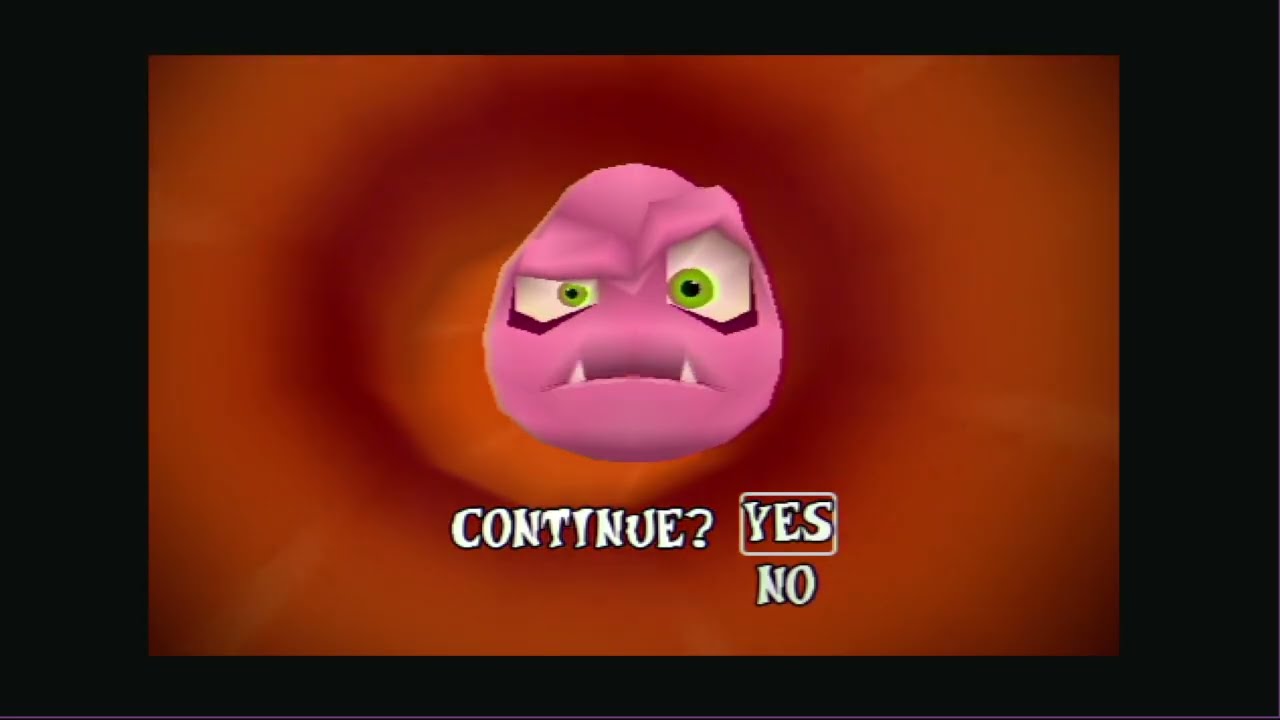 Crash Bandicoot Godot - Game over screen WIP