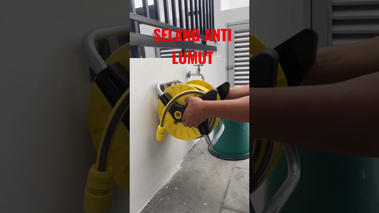 SELANG HOSE REEL KARCHER DENGAN TEKNOLOGI ANTI LUMUT #hosereel #semprotan