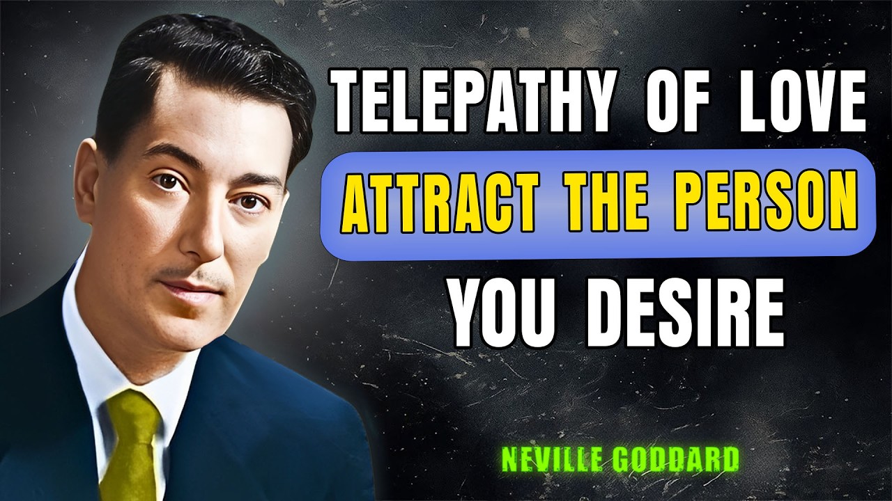 The Telepathy of Love — Attract the Person You Desire | Neville Goddard