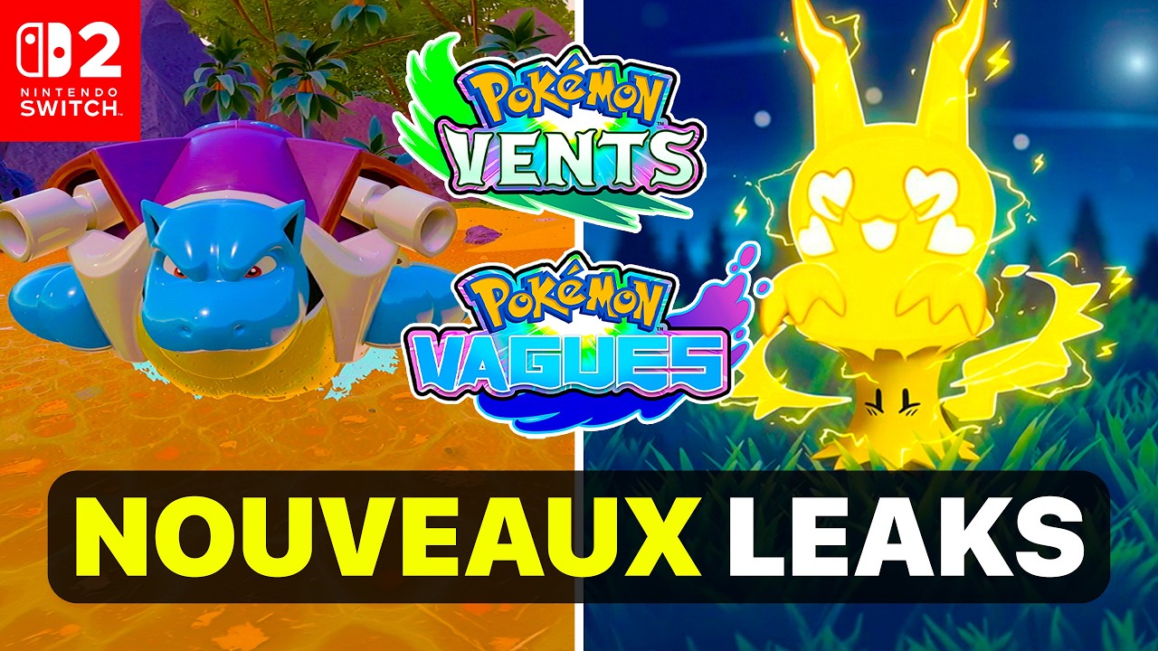 NOUVEAUX LEAKS + INFOS DLC de Pokémon Vents et Vagues !