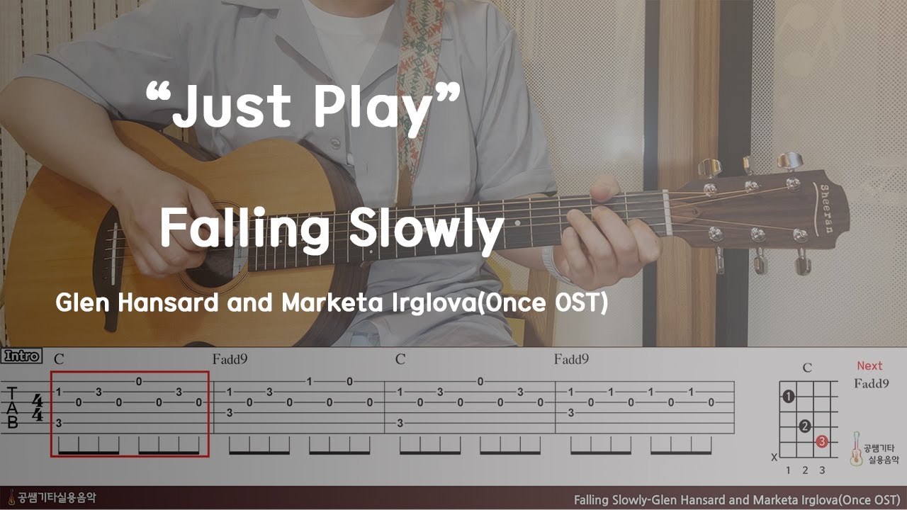 'Falling Slowly-Glen Hansard, Marketa Irglova(Once OST)' Cover[연주 l Acoustic Guitar Cover l 통기타 커버]