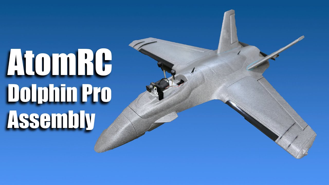 AtomRC Dolphin Pro RTH - Assembly and setup