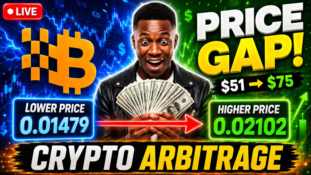 I Turned $51 Into $75 In 10 Minutes | Crypto Arbitrage With Binance & USDT (2026)