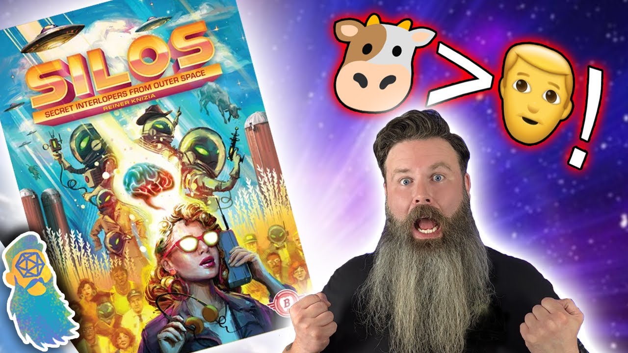 SILOS Board Game Review - Cows Are Greater Then People