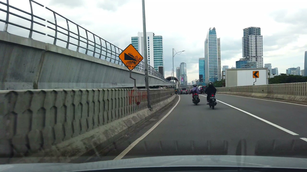 Driving in Jakarta